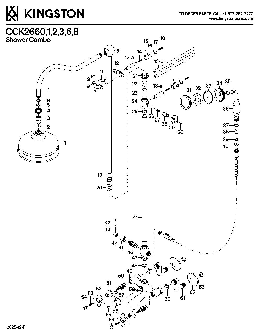 Vintage CCK2660 exploded parts diagram