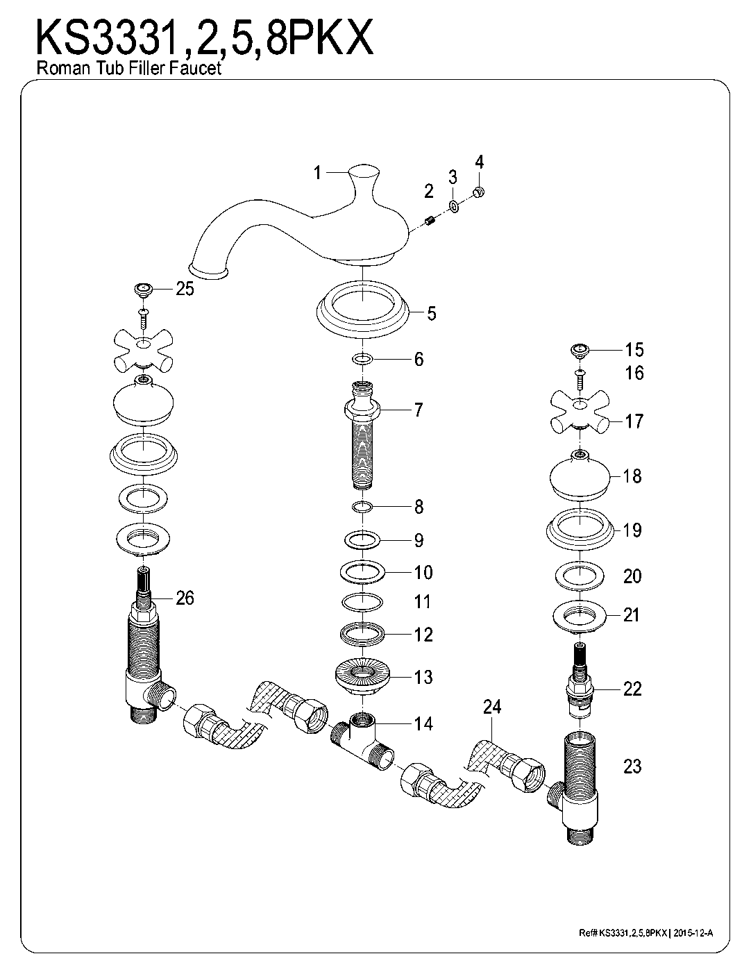 Duchess KS3331PKX exploded parts diagram