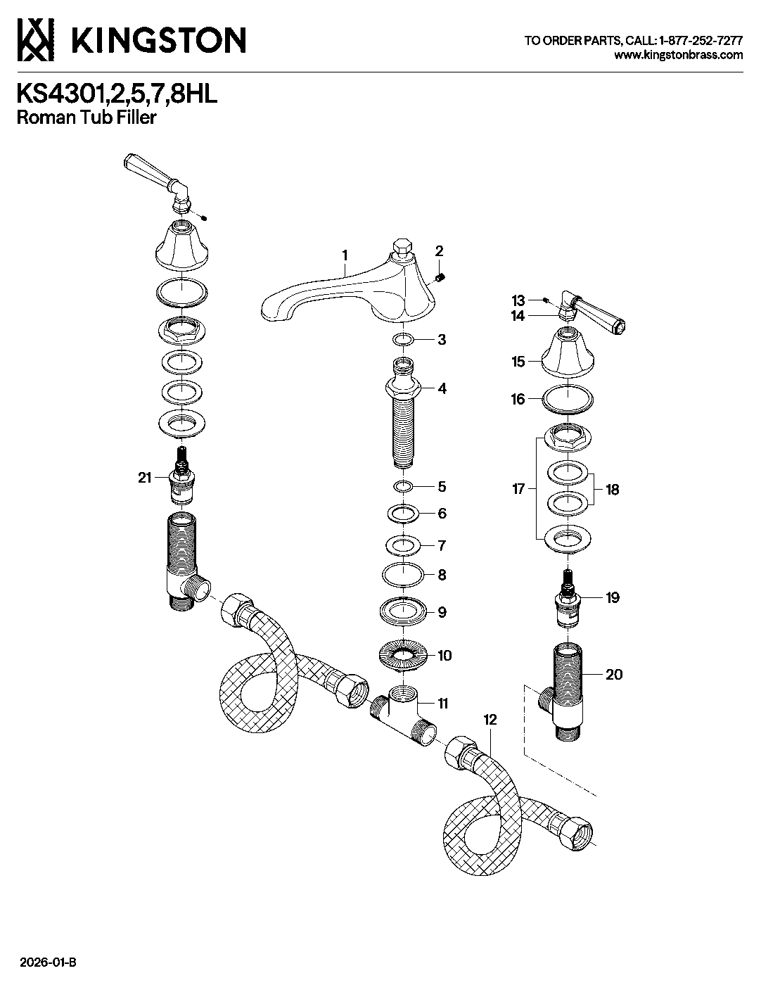 Metropolitan KS4301HL exploded parts diagram