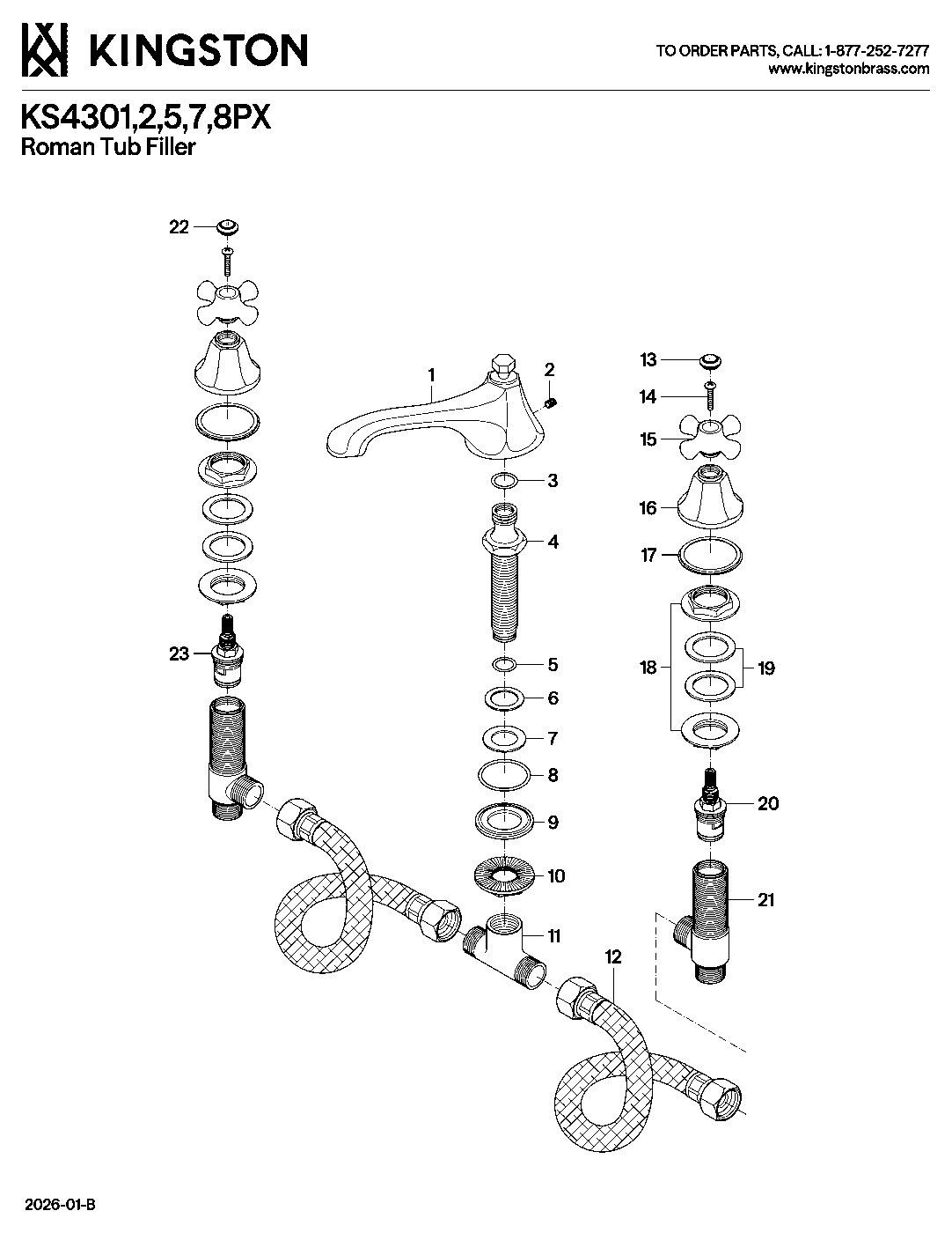 Metropolitan KS4301PX exploded parts diagram