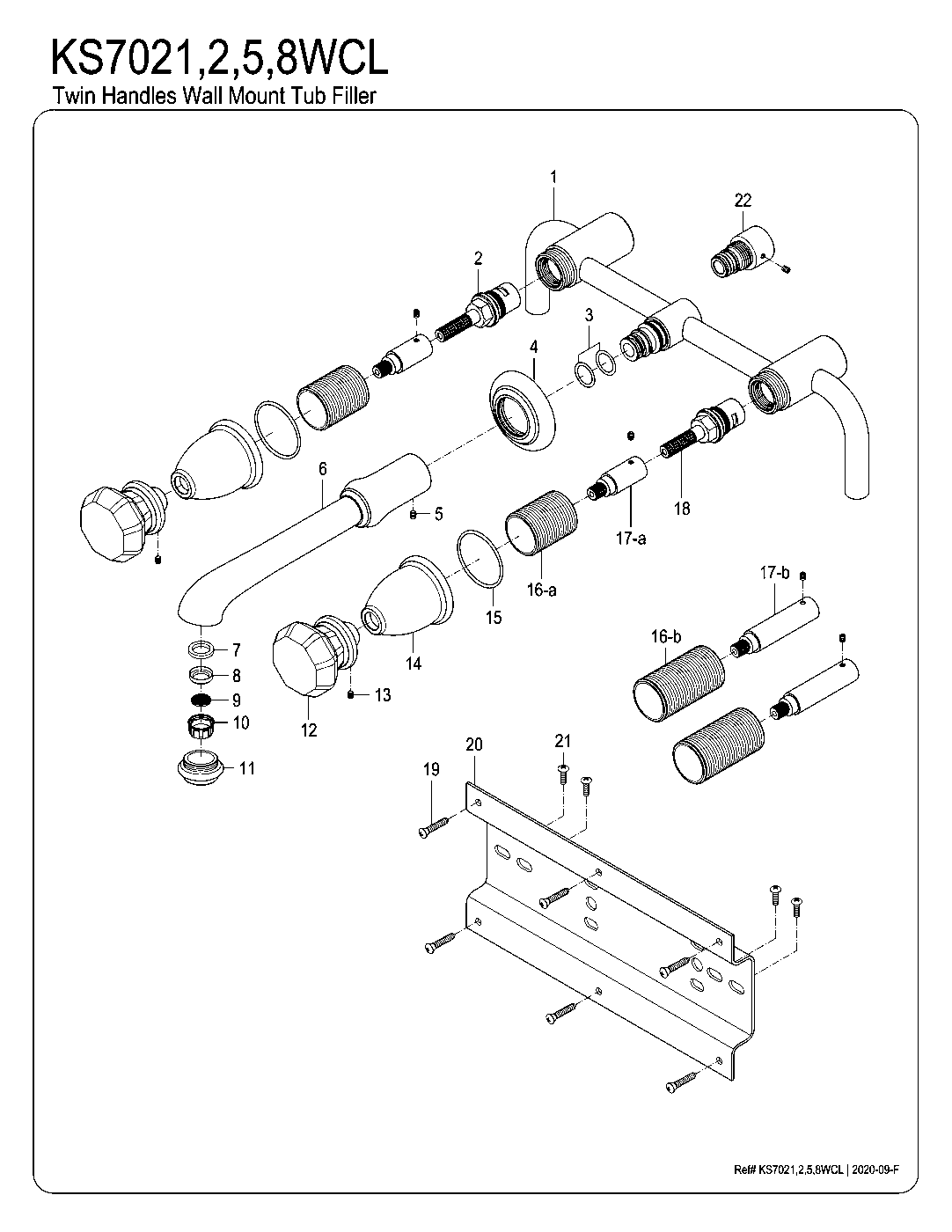 Celebrity KS7021WCL exploded parts diagram