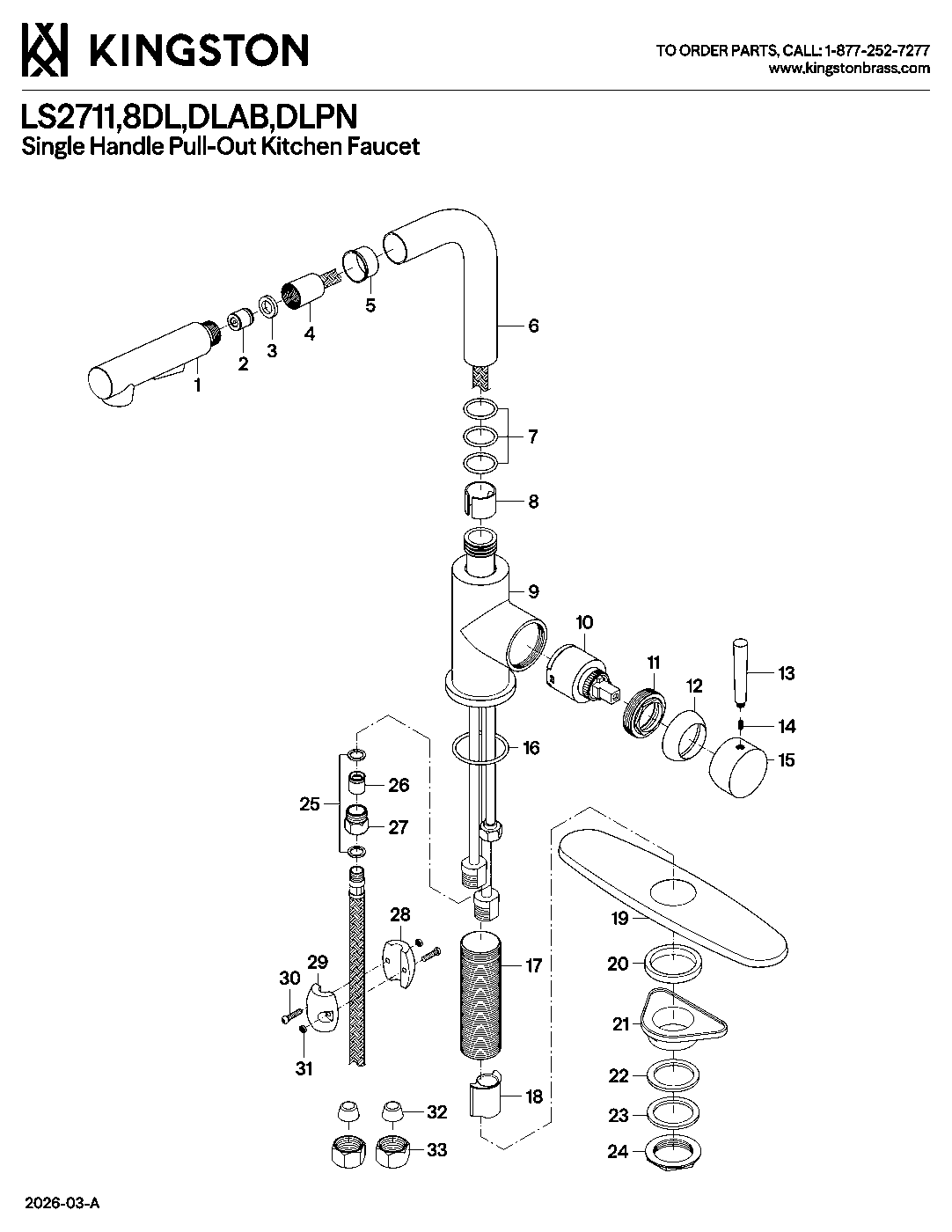 Gourmetier LS2711DL exploded parts diagram