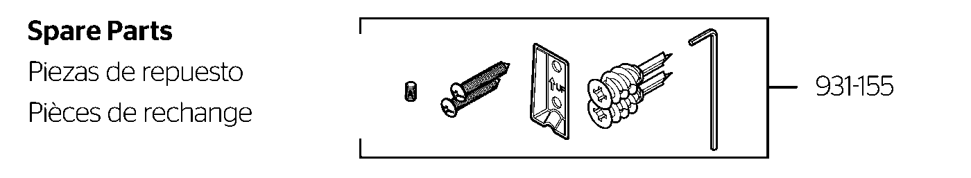 Bronson Robe Hook parts diagram