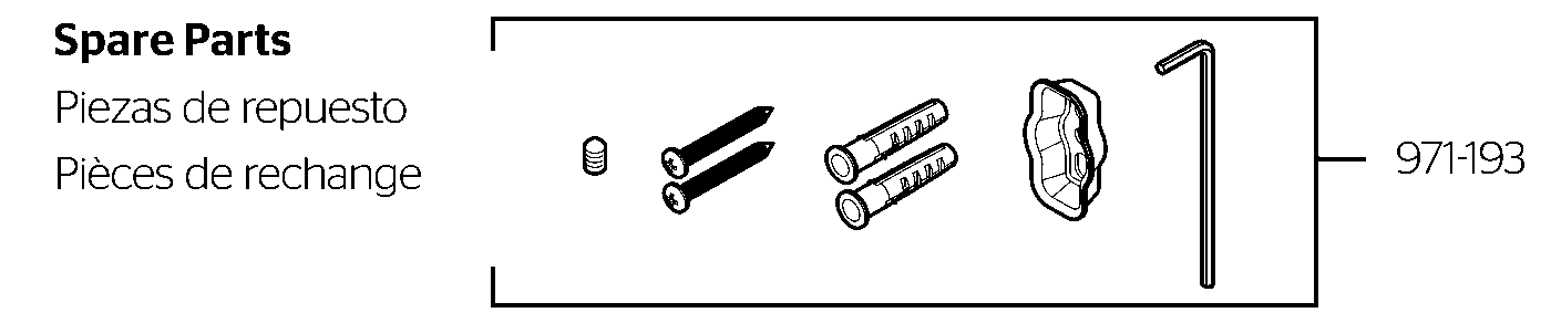 Tisbury 18" Towel Bar parts diagram