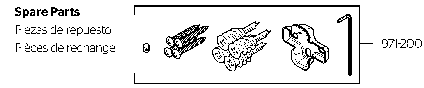 Tisbury 24" Double Towel Bar exploded parts diagram