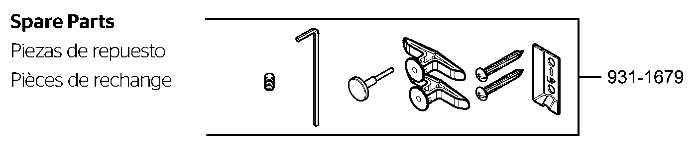 Briscoe Towel Ring parts diagram