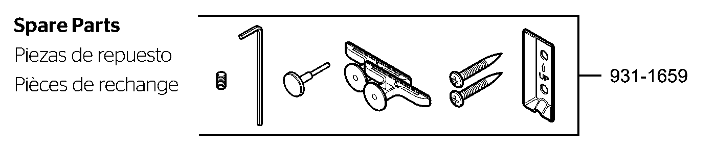 Bellance Toilet Paper Holder parts diagram