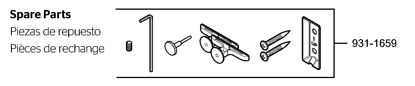 Pfirst Modern Toilet Paper Holder exploded parts diagram
