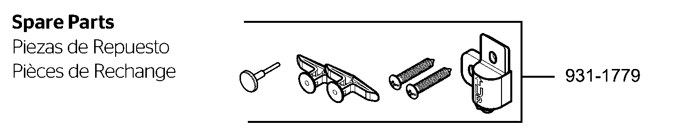 Venturi Toilet Paper Holder parts diagram