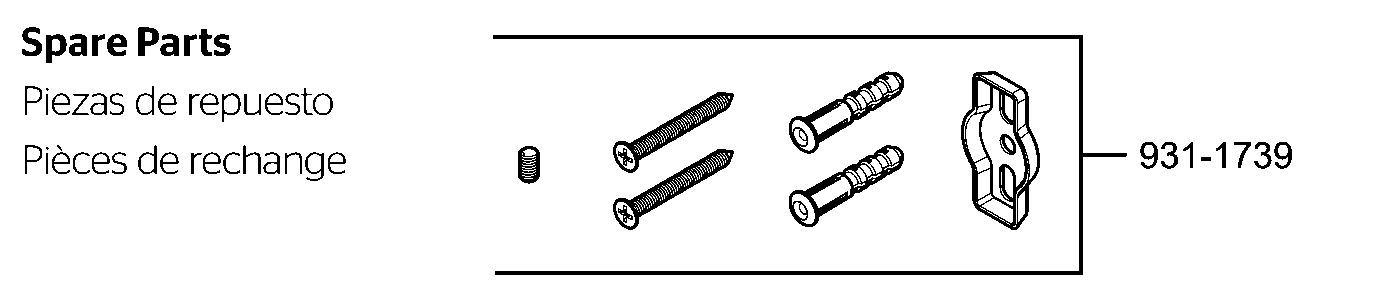 Winfield Toilet Paper Holder parts diagram